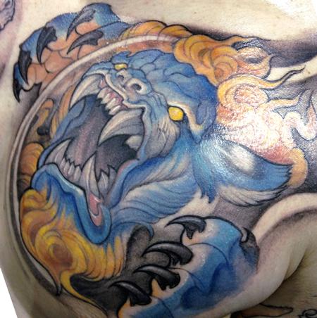 Mike Boissoneault - foo dog chest plate